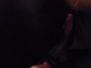 Goth sub chokes on huge cock 3/16