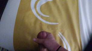 Cumshot in the hotel