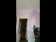 Slow motion BBW huge tits jumps you  2/16