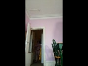 Slow motion BBW huge tits jumps you  5/16