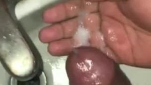 I masturbate and cum in the  bathrooms 