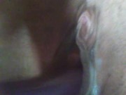 Tight wet pussy creaming