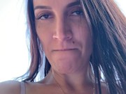 tinder date with a beauty girl in the mountains ended with a hot fuck 15/16