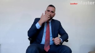 Businessman Target training and preview