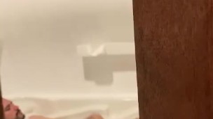 Spying on English Leather Master in the bath caught redhanded JOI preview