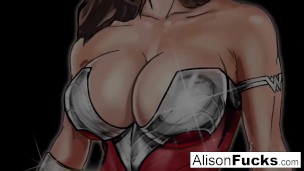 Girlfriend Experience with Busty Alison Tyler in a Hotel!