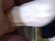 Fucking machine close up bbw squirt