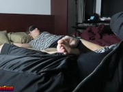 FOOTPUNKZ - Pussy Play Orgasm, Footjob Huge Cumshot - Preview 3/16