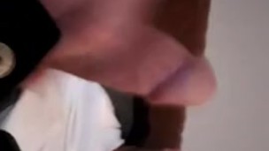Solo male masterbating