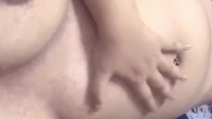 Thai Big Boob Play With Her Body in Boring Day