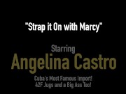 Phat Ass BBWs Angelina Castro & Marcy  Diamond Strap-On Fuck 1/16