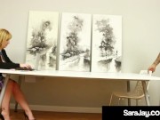 Older Boss Beauty Sara Jay Fucks Big Latino Worker's Cock! 2/16