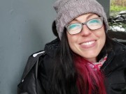 Trashy Chick Pisses Under The Bridge 16/16