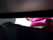 Almost got caught while jerking in the office 13/16