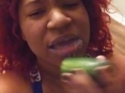 Make a Cucumber cum  - Screenshot 11 of 16 - Cum