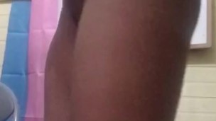 Tranny FTM gets undressed for you