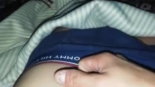 Tocandome para mi perra