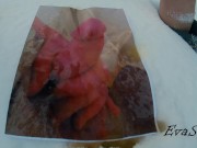 Video-on-demand. Wife pisses on a photo of a fan member 15/16