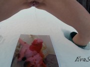 Video-on-demand. Wife pisses on a photo of a fan member 5/16