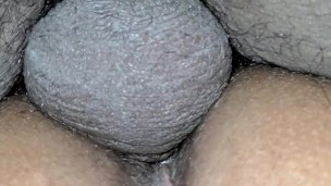 Ebony Ball vision pt2 internal creampie. Balls deep in enony bbw Ass clench