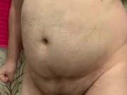 Getting a chub during morning pee