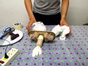 I make my own pussy toy. By Coasters for drinking