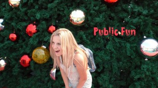 Remote Vibrator In Large Mall - Lot Of Fun With Letty Black