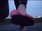 Erstes Crossdresser Outdoor 2020 - Teil 1