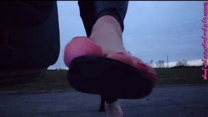 Erstes Crossdresser Outdoor 2020 - Teil 1