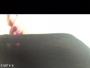 Carlycurvy uses vibrator on her asshole  5/16