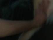 Thick readhead fucked from the behind with fox tail POV 7/16