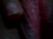 Slapping my vagina 