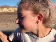 Подростки трахаются в кабриолете на пути в Лас-Вегас - Ева Эльфи 16/16