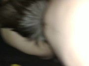 Curvy teen can barely handle first time with fox tail plug and moans deep 3/16