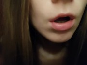 Sloppy finger sucking and spit drool ASMR mouth sounds 13/16