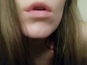 Sloppy finger sucking and spit drool ASMR mouth sounds 2/16