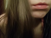 Sloppy finger sucking and spit drool ASMR mouth sounds 3/16