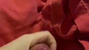 Wanking but look how much pre-cum 