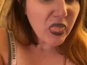 Chewing Gum Smoking Blowing Bubbles & Sucking On Blow Pop Compilation 