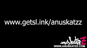 Trippie hippie plays with pippie tattoo female solo dirty talk dildo anal