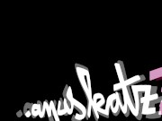 KINK leather overknee high heels big toy pussy anal squirt orgasm tattoo 1/16