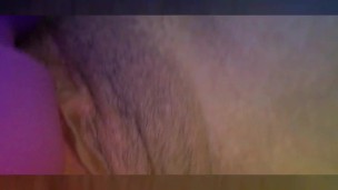 Slippery wet pussy solo masturbation step brother walks in