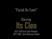 Hot Cam Cutie Its Cleo Gets A Load Of Warm Cum After A Fuck! 1/16