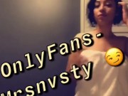 Subscribe to my OnlyFans where you can find all my solo scenes 