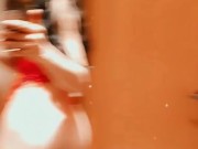 Ahegao And Red Lingerie 9/16