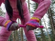 Furry Play: Nerdy Kitten In HER NaTurAL EnvirOnMent 6/16