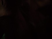 Porta Potty Urinal Piss Wearing My Rainbow Gloves! 5/16