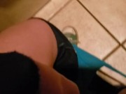 Amateur Restaurant POV Piss