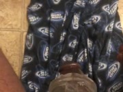 Edging with stroker trying not to cum