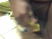 Banana makes me flood floor with squirt 
